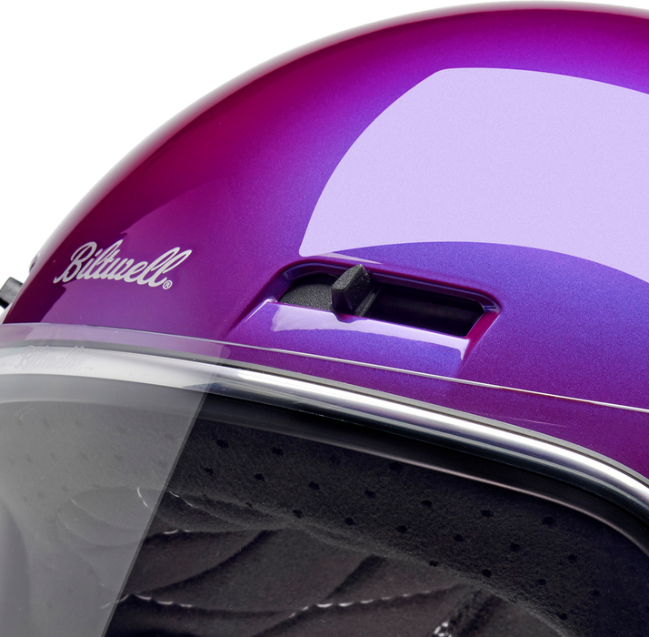 BILTWELL Gringo SV Motorcycle Helmet - Metallic Grape - Small 1006-339-502