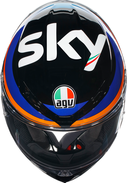 AGV K6 S Motorcycle Helmet - Marini Sky Racing Team 2021 - Medium 2118395002002M