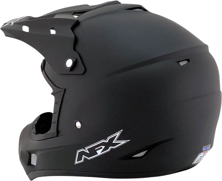 AFX FX-17 Motorcycle Helmet - Matte Black - Medium 0110-1752