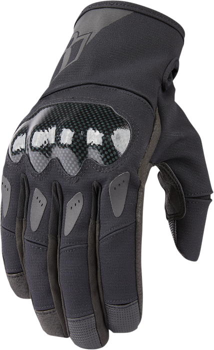 ICON Stormhawk™ Motorcycle Gloves - Black - Large 3301-3967