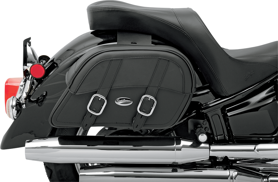 SADDLEMEN Drifter Slant Saddlebags - Jumbo 3501-0320