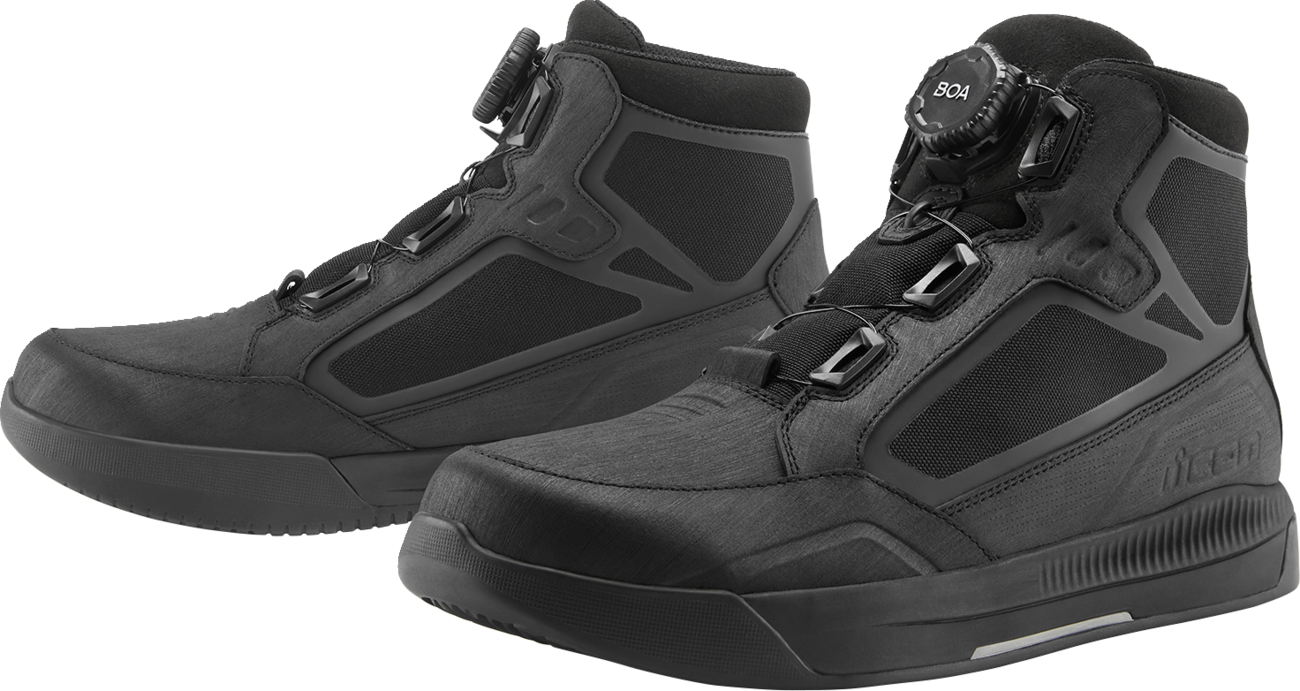 ICON Patrol 3™ Waterproof Boots - Black - Size 12 3403-1289