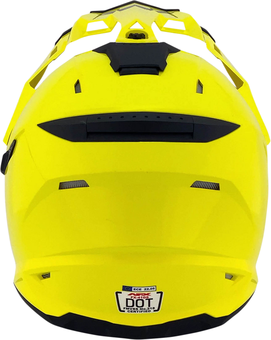 AFX FX-41DS Helmet - Hi-Vis Yellow - XS 0110-3772