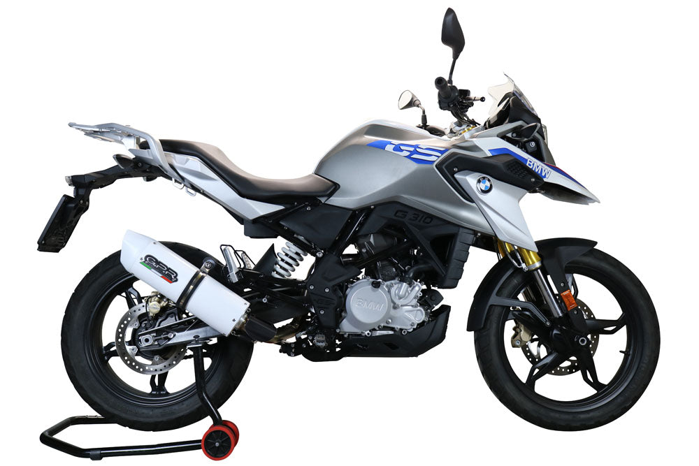 GPR Exhaust for Bmw G310GS 2022-2023, Albus Evo4, Full System Exhaust, Including Removable DB Killer