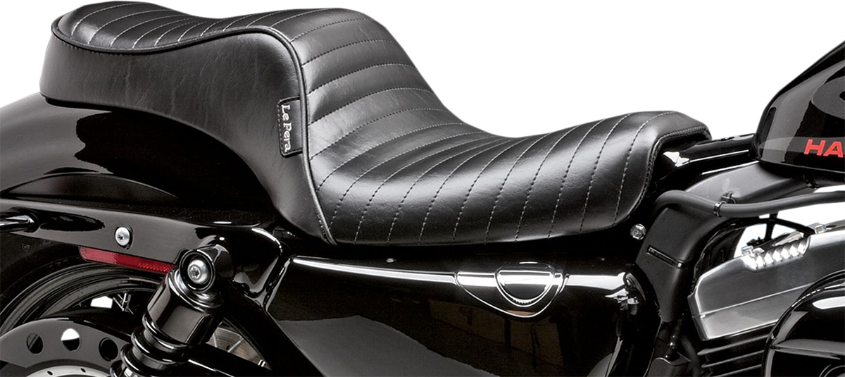 LE PERA Cherokee Seat - Pleated - Black - XL LK-026PT