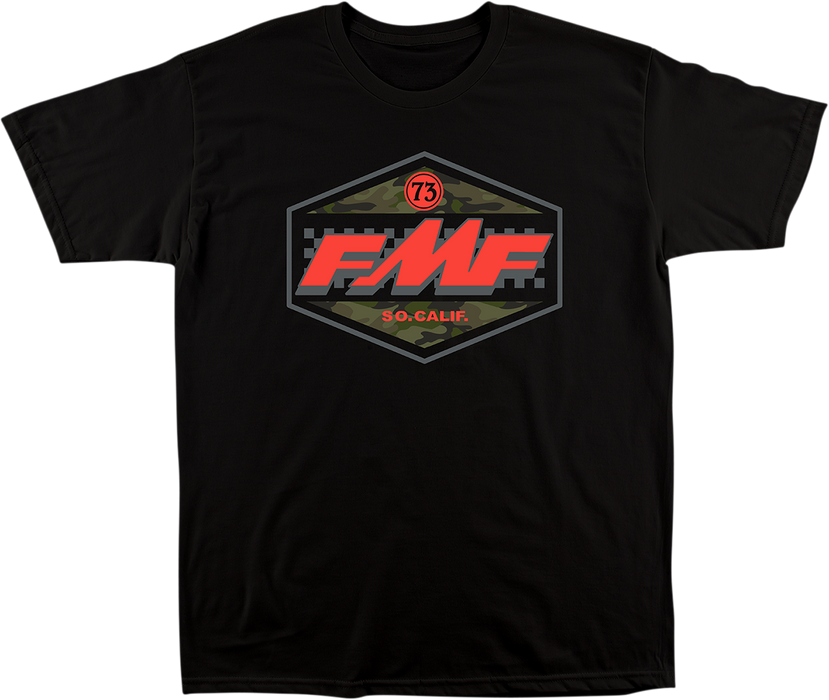 FMF Holeshot T-Shirt - Black - XL SP21118906BKXL 3030-20498