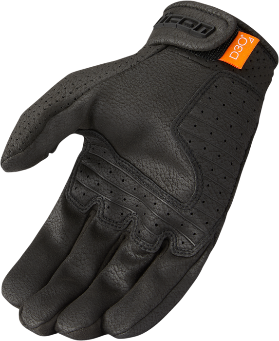 ICON Airform™ Motorcycle Gloves - Black - Large 3301-4137