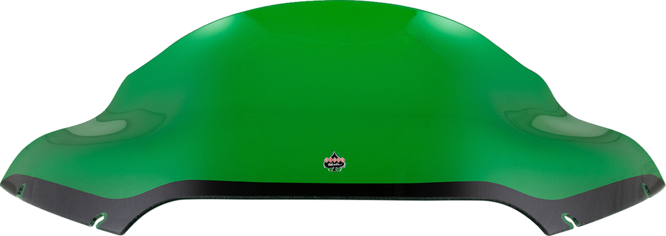 KLOCK WERKS Kolor Flare™ Sport Windshield - 9" - Green - FLTR KWW-01-0671