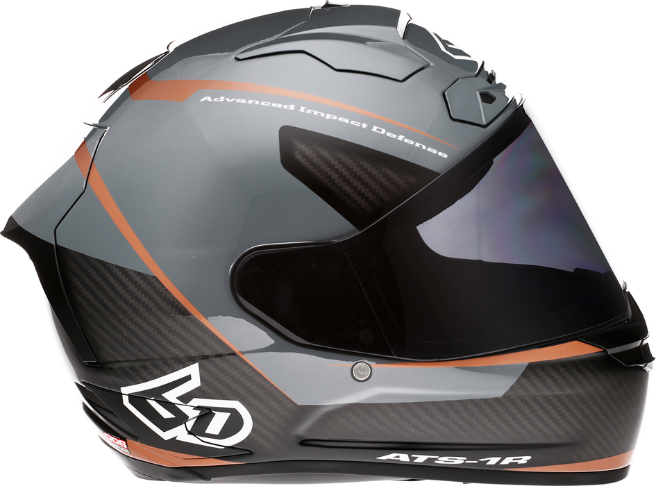 6D ATS-1R Motorcycle Helmet - Alpha - Bronze - Small 30-0575