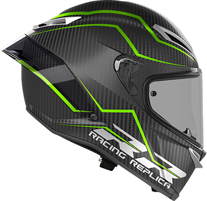 AGV Pista GP RR Motorcycle Helmet - Performante - Carbon/Lime - 2XL 2118356002-018-XXL