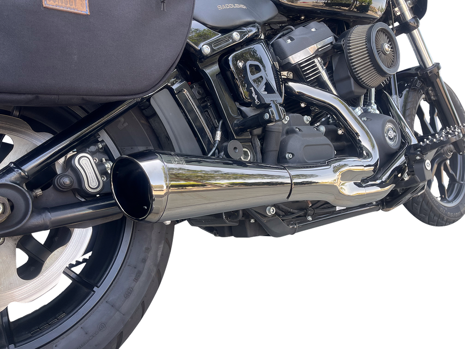 BASSANI XHAUST Slash-Cut End Cap BESMS2MC