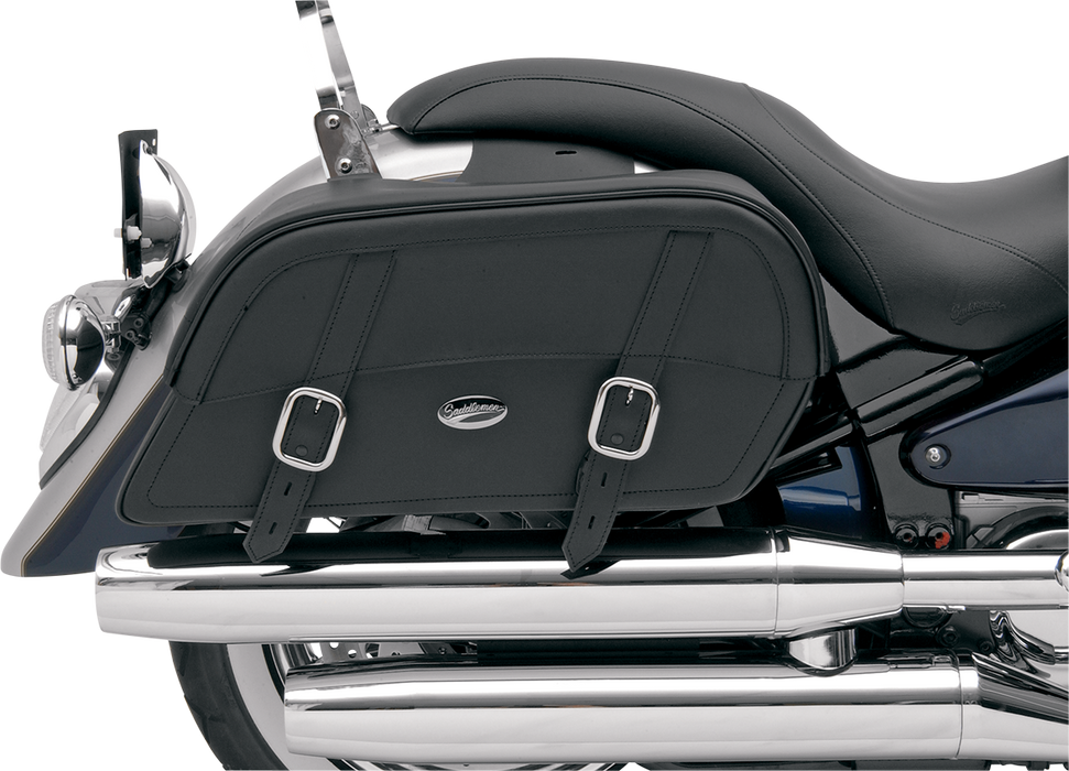 SADDLEMEN Drifter Slant Saddlebags - Extra Jumbo 3501-0321