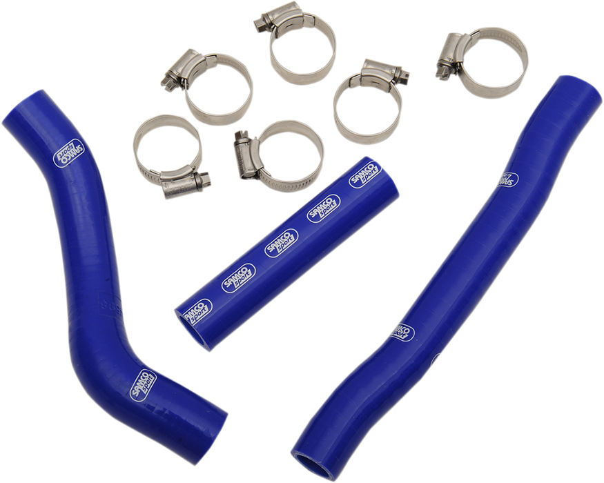 MOOSE RACING Race Fit Radiator Hose Kit - Blue - Husqvarna MBU-HUS-29-BLU