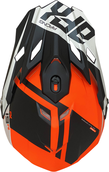 AFX FX-19R Motorcycle Helmet - Racing - Matte Orange - Large 0110-7085