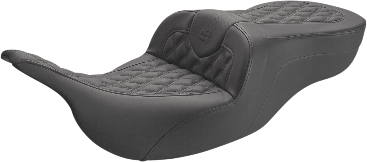 SADDLEMEN Roadsofa Seat - Full Lattice Stitch - Without Backrest 897-07-182