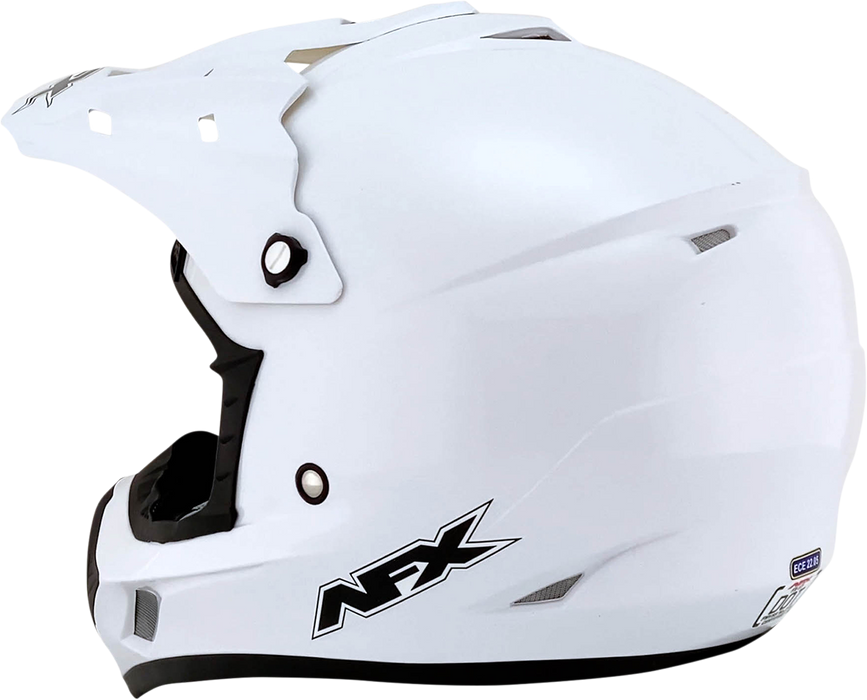 AFX FX-17 Motorcycle Helmet - White - Medium 0110-4082