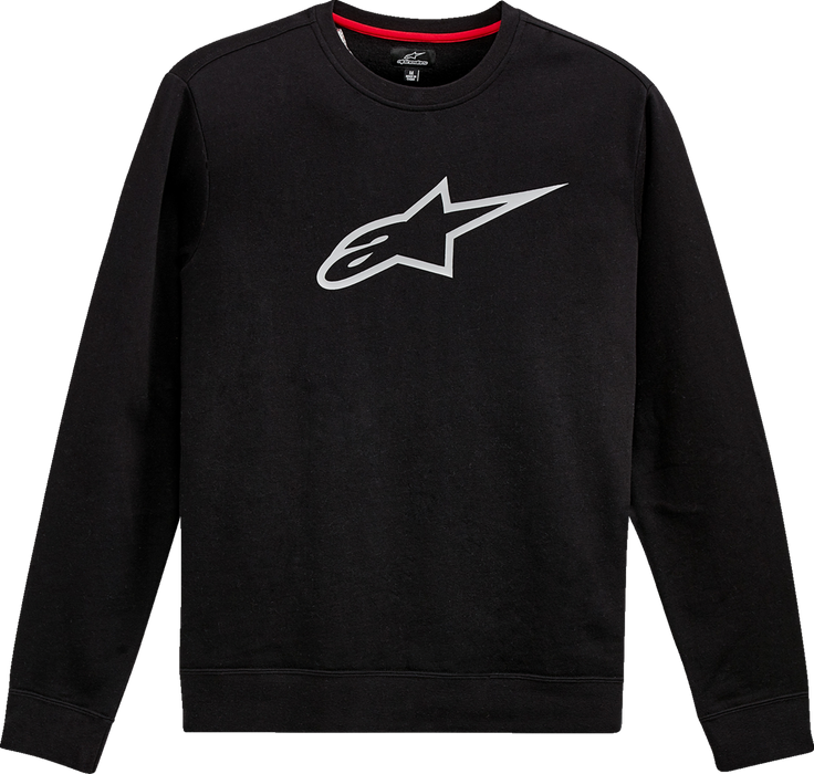 ALPINESTARS Ageless Crew Fleece - Black/Gray - XL 1212513221011XL