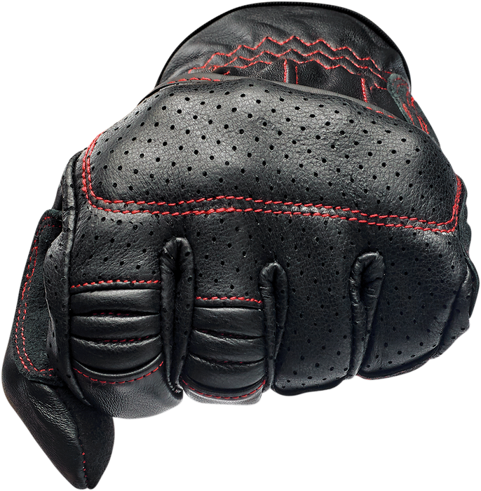 BILTWELL Borrego Gloves - Redline - XS 1506-0108-301