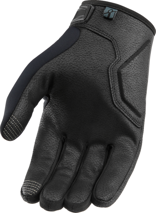 ICON Hooligan™ Insulated Motorcycle Gloves - Black - 2XL 3301-4491