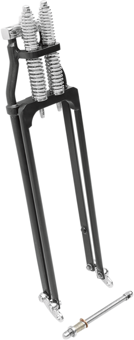 DRAG SPECIALTIES Springer Forks -Black - Standard Length MU35217