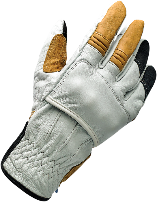 BILTWELL Belden Gloves - Cement - Small 1505-0409-302