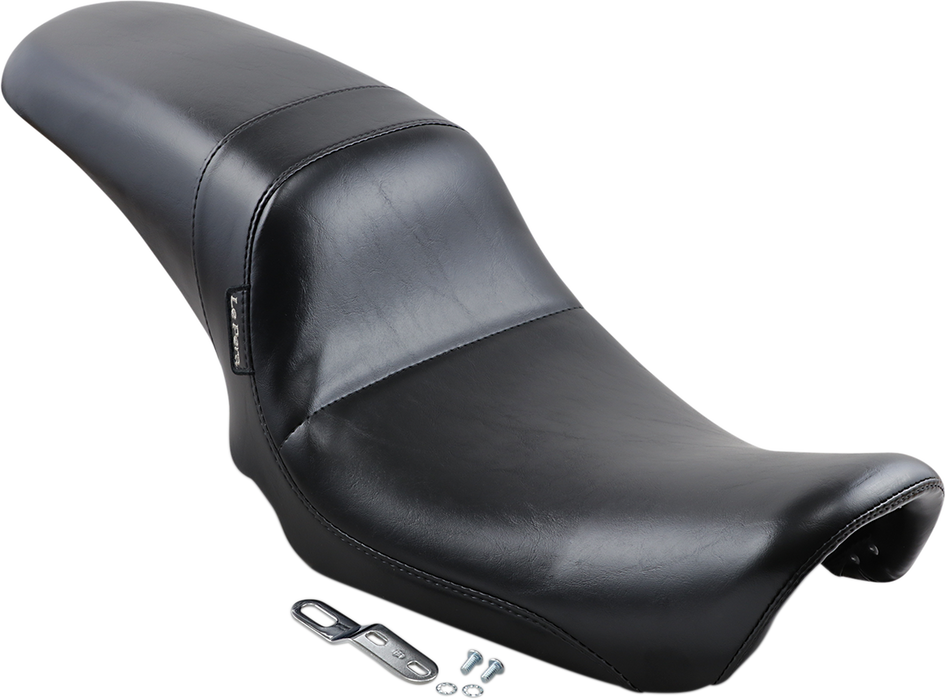 LE PERA Daytona Sport Seat - Smooth - Black - Dyna '06-'17 LK-510