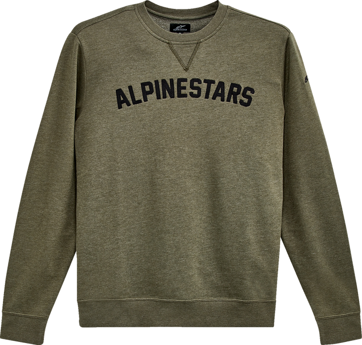 ALPINESTARS Soph Crew Fleece - Military - Medium 121251512690M