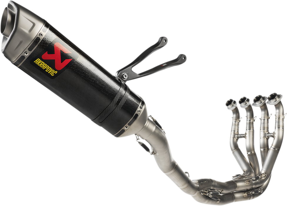 Akrapovic Race Exhaust Kawasaki ZX10R 2021-2024 in Carbon Fiber S-K10R10-RC