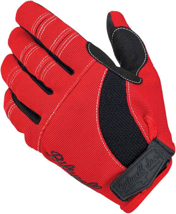 BILTWELL Moto Gloves - Red/Black/White - 2XL 1501-0804-006