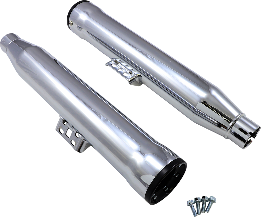 COBRA RPT Mufflers for Softail - Chrome 6057