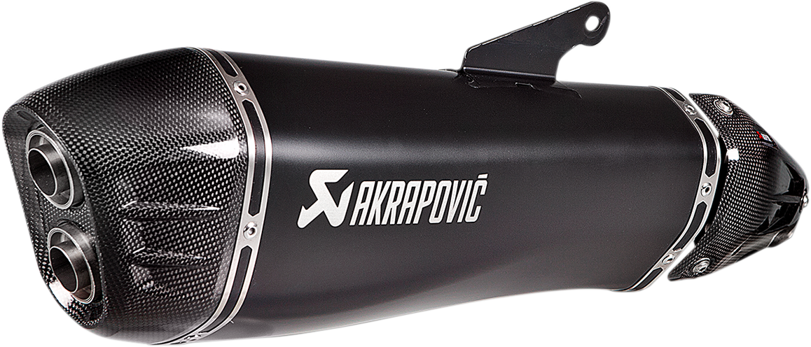 Akrapovic Exhaust Kawasaki Ninja H2 SX 2018-2021 Muffler in Black Titanium S-K10SO21HRAABL