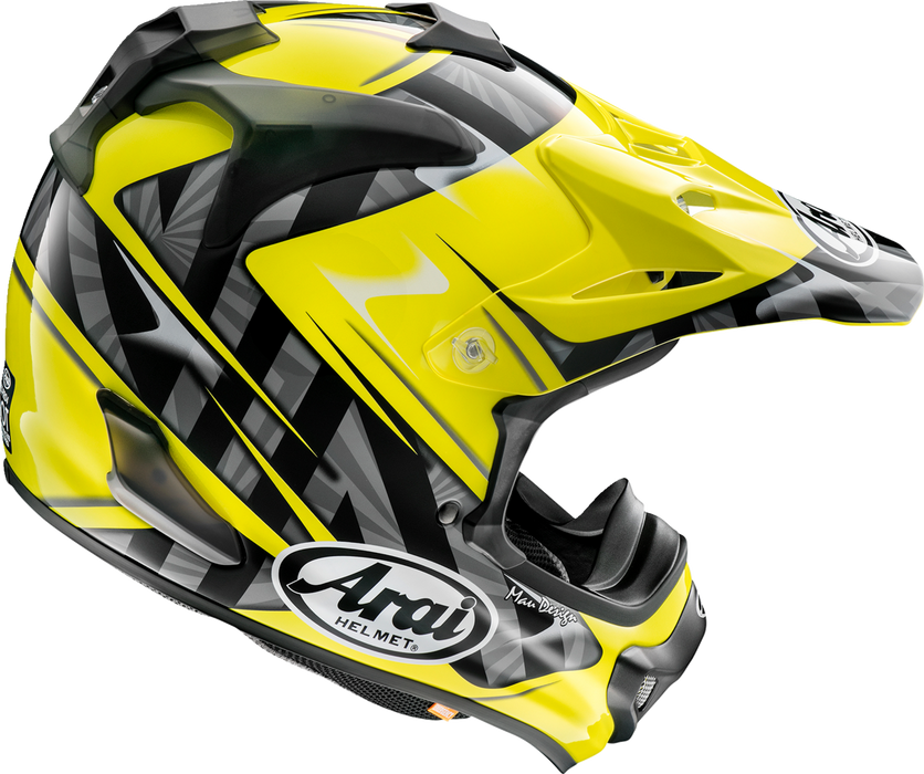 ARAI VX-Pro4 Motorcycle Helmet - Scoop - Yellow - Small 0110-8197