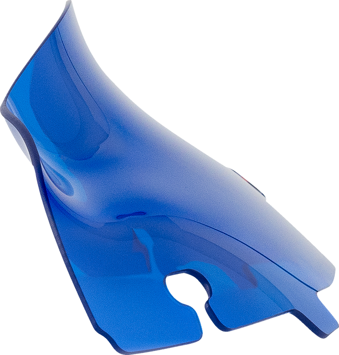 KLOCK WERKS Kolor Flare™ Sport Windshield - 4" - Blue - FLH KWW-01-0679