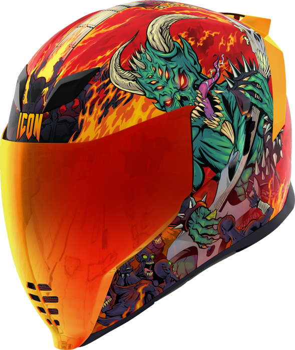 ICON Airflite™ Motorcycle Helmet - Blegh - MIPS® - Red - XL 0101-16925