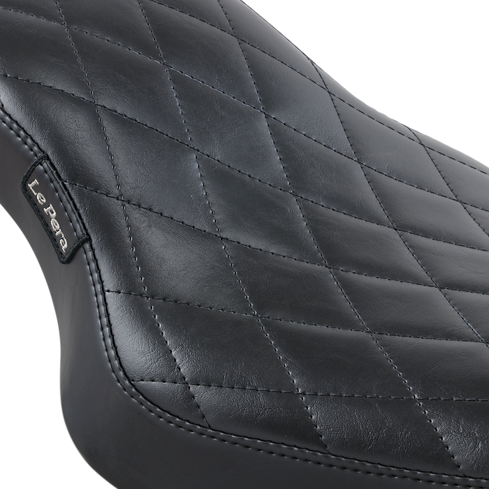 LE PERA Cobra Full-Length Seat - Diamond - Black LK-076DM