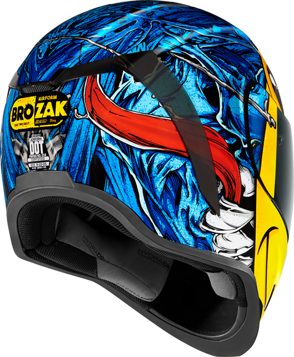 ICON Airform™ Motorcycle Helmet - MIPS® - Brozak - Blue - Medium 0101-14932