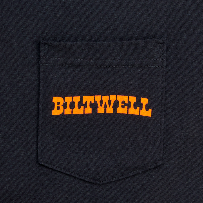 BILTWELL LMTV Pocket T-Shirt - Black - Large 8102-076-004