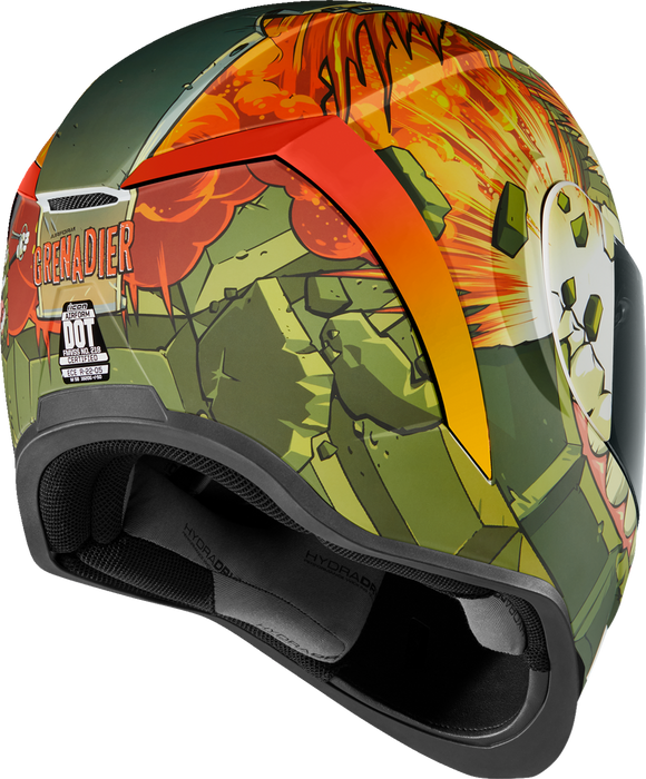 ICON Airform™ Motorcycle Helmet - Grenadier - Green - Small 0101-14742