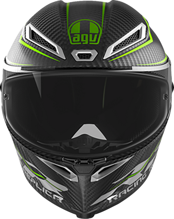 AGV Pista GP RR Motorcycle Helmet - Performante - Carbon/Lime - Small 2118356002-018-S