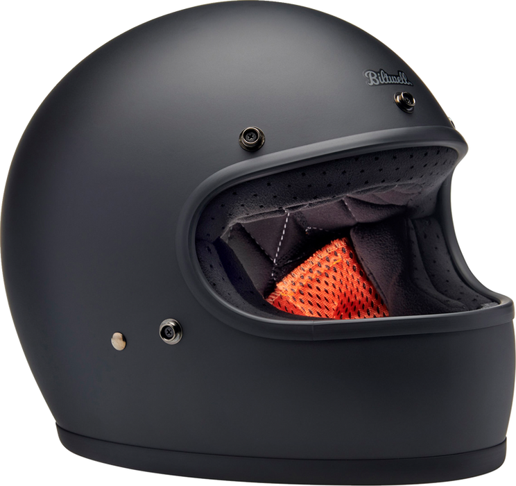 BILTWELL Gringo Motorcycle Helmet - Flat Black - Small 1002-201-502