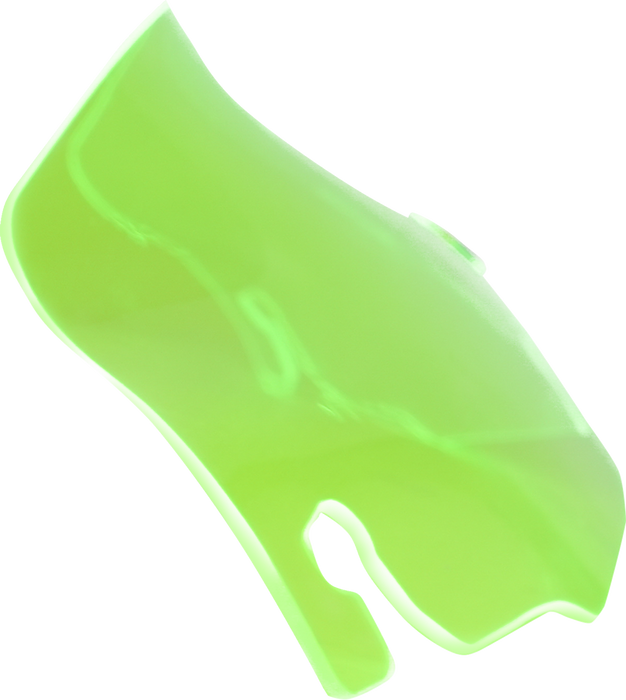 KLOCK WERKS Kolor Flare™ Windshield - 3-1/2" - Green Ice - FLR KWW-01-0656