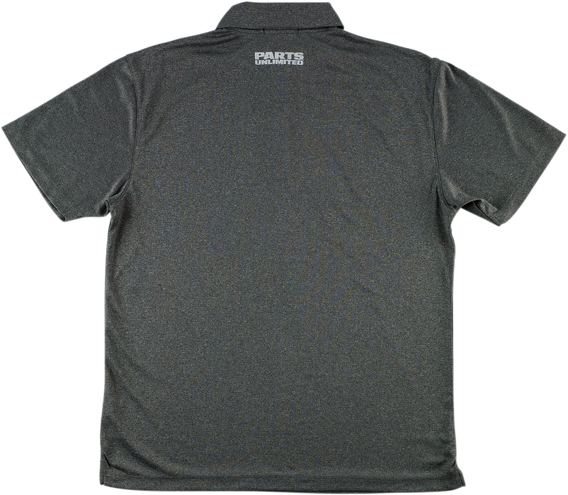 MOOSE RACING Polo Shirt - Heather Charcoal - 3XL 3040-2659