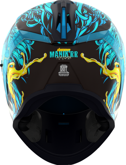 ICON Airform™ Motorcycle Helmet - Manik'RR - MIPS® - Light Blue - XS 0101-17014