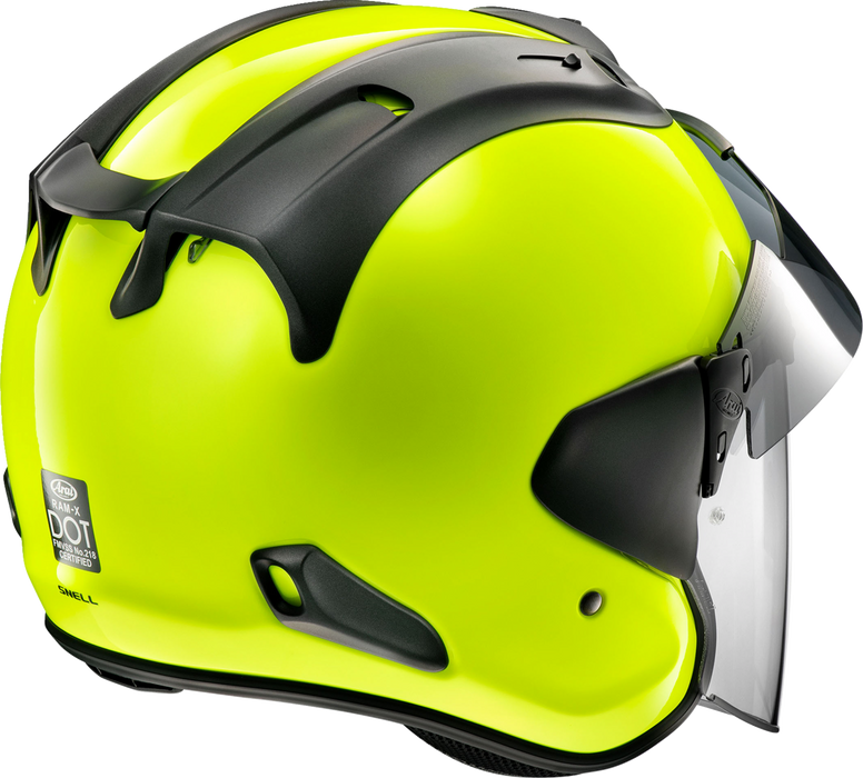 ARAI Ram-X Motorcycle Helmet - Fluorescent Yellow - Large 0104-2937