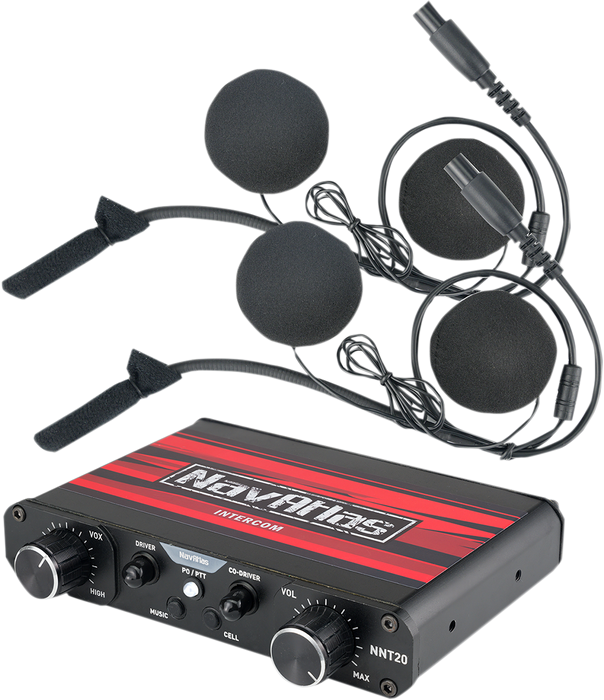 NAVATLAS Intercom System - Helmet Headset NIH210PK