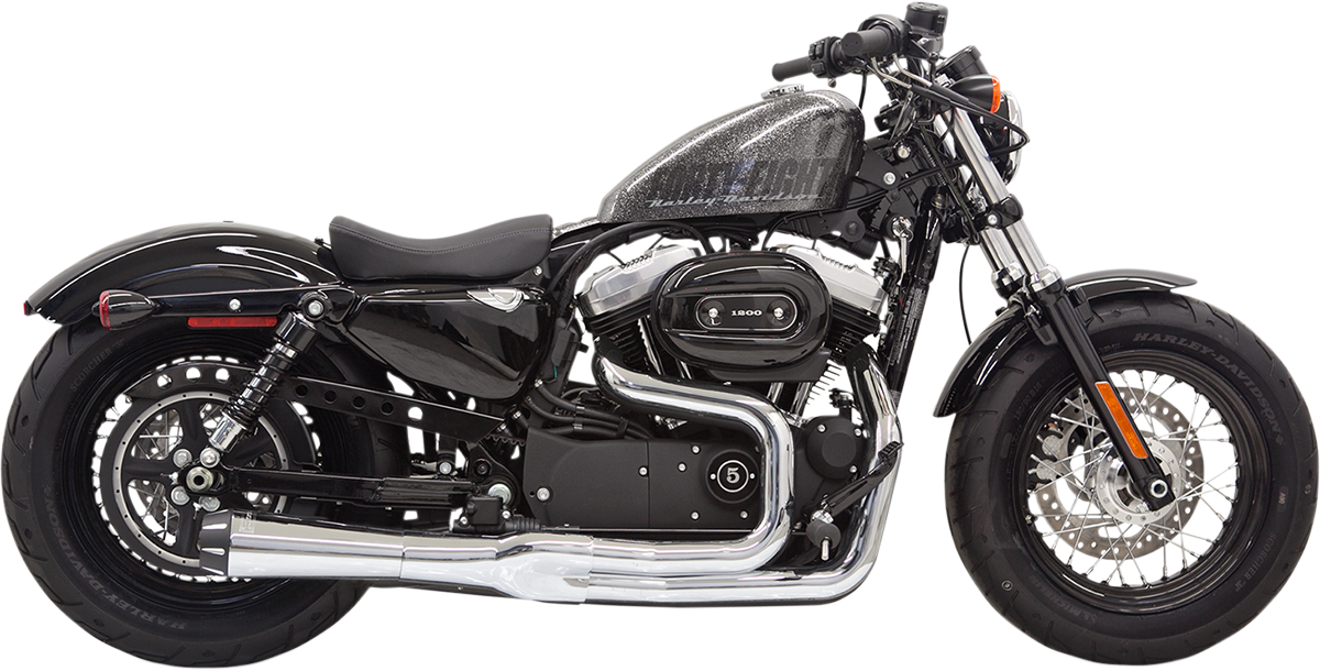 BASSANI XHAUST Mega Power Exhaust - Chrome 1X32R