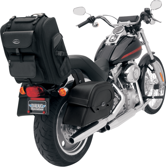 SADDLEMEN S2200E Expandable Sissy Bar Bag 3515-0080