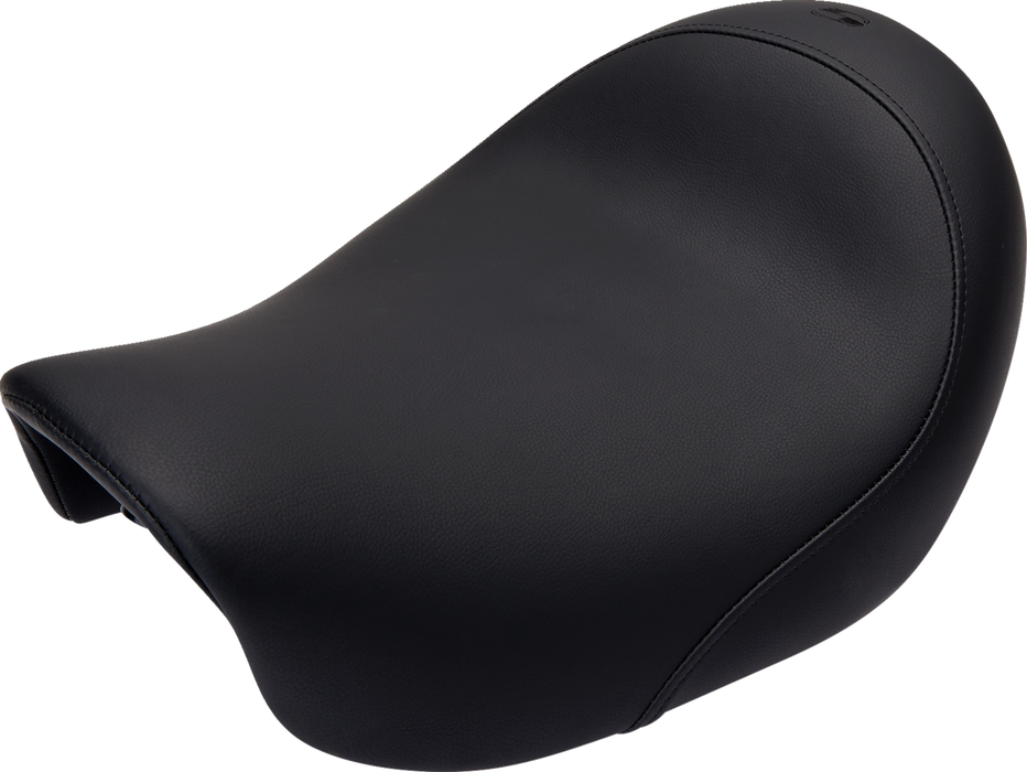 SADDLEMEN S3 Super Slammed Seat - Solo - Black - Dyna '06-'17 806-04-002D