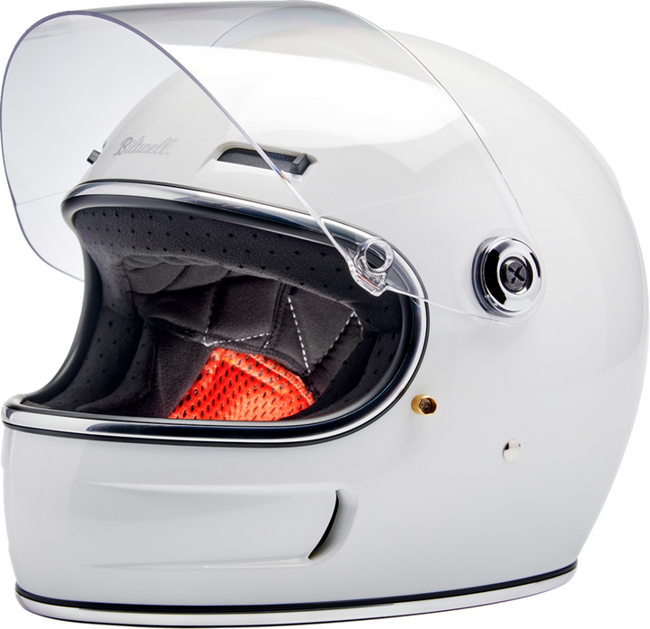 BILTWELL Gringo SV Motorcycle Helmet - Gloss White - XS 1006-104-501