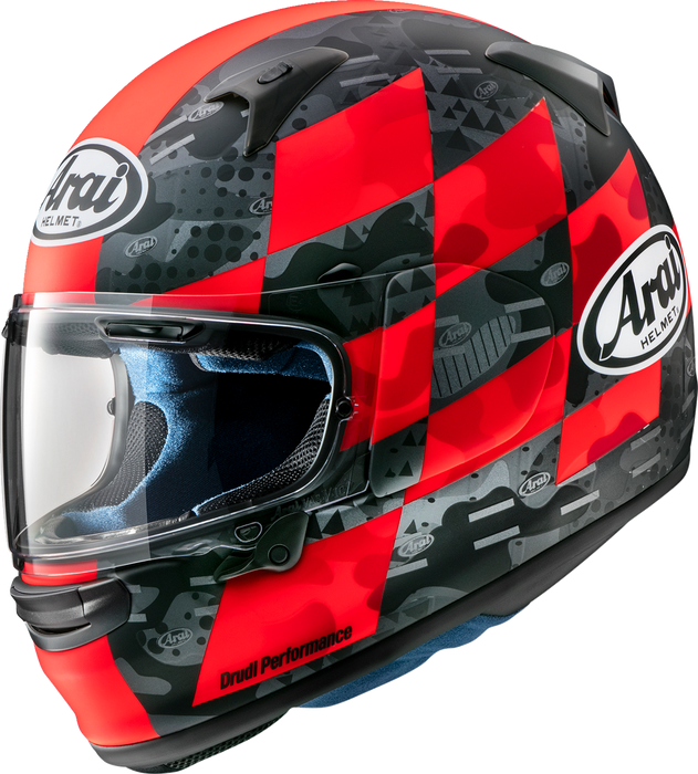 ARAI Regent-X Motorcycle Helmet - Patch - Red Frost - Medium 0101-15835